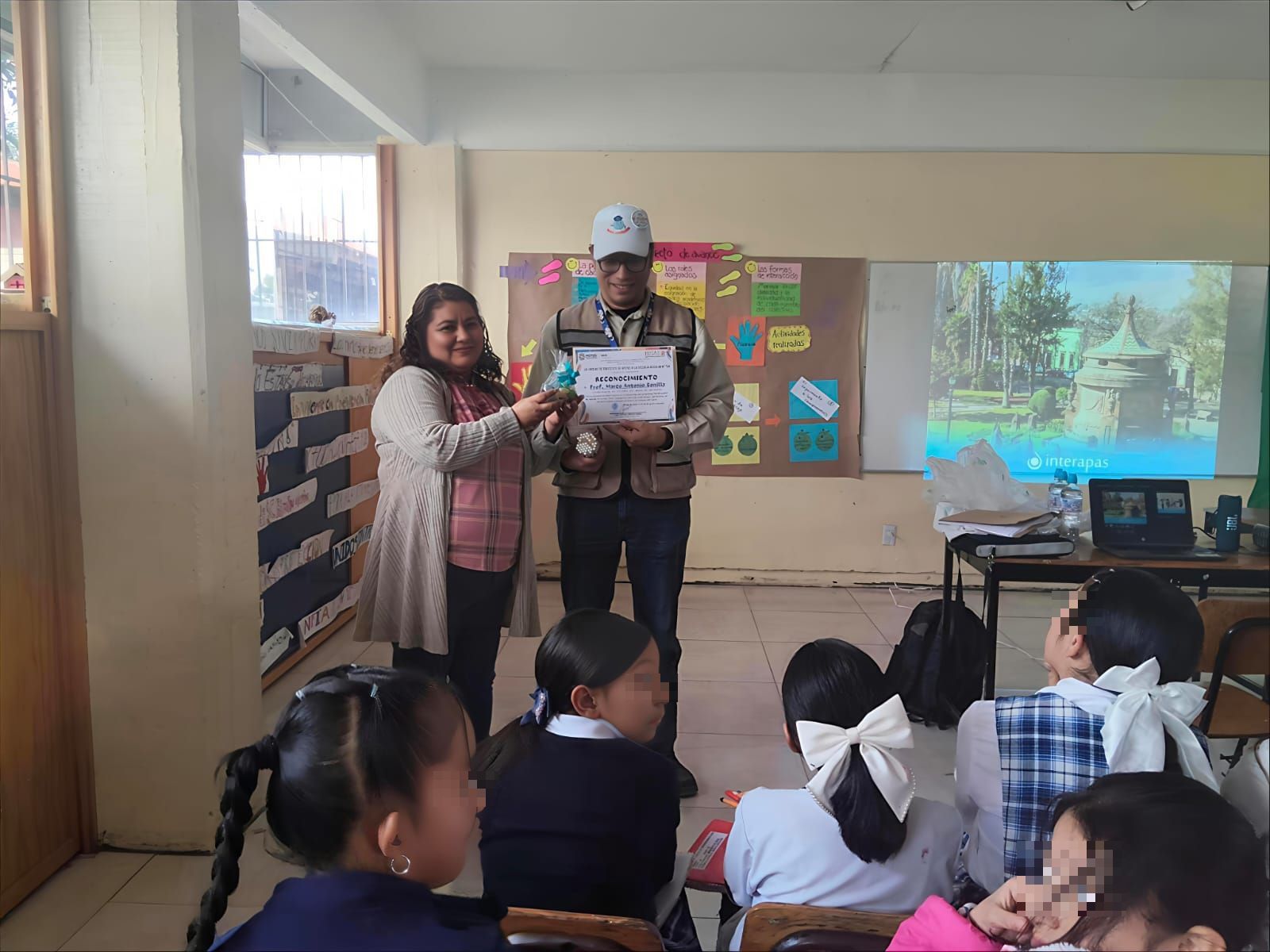 Interapas promueve el cuidado del agua en escuelas de Soledad